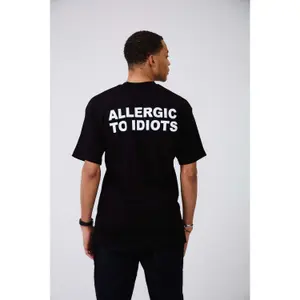 Oversized T-Shirt mit Druck Aarhon Paris Allergic image-2