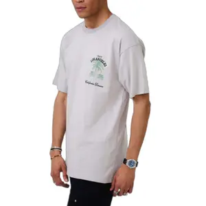 Oversized T-Shirt mit Druck Aarhon Paris L.A Palm image-0