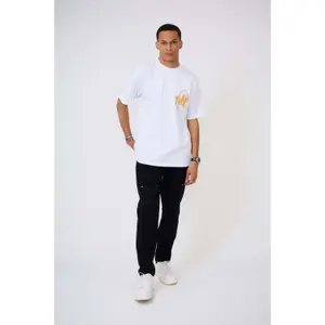 T-shirt oversized estampado Aarhon Paris Vibe image-1
