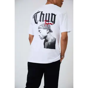 T-shirt oversized estampado Aarhon Paris Tupac image-2