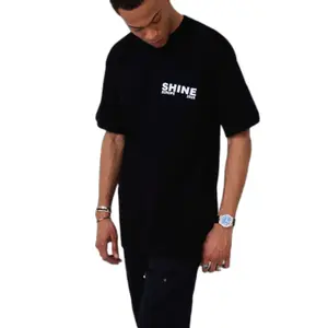 T-shirt oversized estampado Aarhon Paris Shine image-0