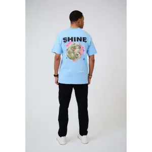 T-shirt oversized estampado Aarhon Paris Shine image-2