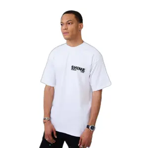 T-shirt oversized estampado Aarhon Paris Shine image-0