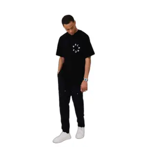 T-shirt oversized estampado Aarhon Paris Ying-yang image-0