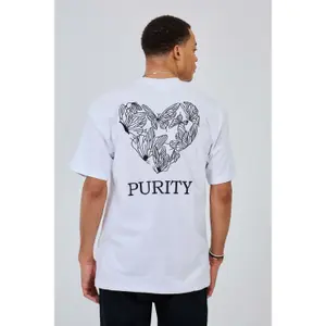 T-shirt oversize bordado Aarhon Paris Purity image-1