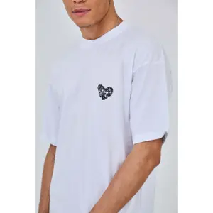 T-shirt oversize bordado Aarhon Paris Purity image-2