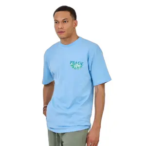 T-shirt oversized estampado Aarhon Paris Peace image-0