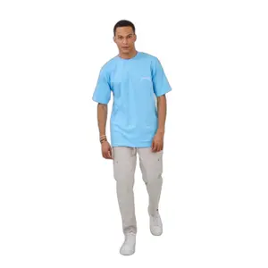 Oversized embroidered T-shirt Aarhon Paris Players image-0