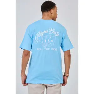 Oversized embroidered T-shirt Aarhon Paris Players image-1