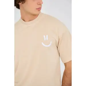 T-shirt oversize bordado Aarhon Paris Smile image-2