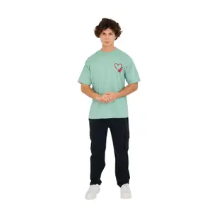 T-shirt oversize bordado Aarhon Paris Ar Heart image-0