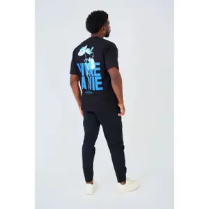 Camiseta oversized estampada Aarhon Paris La Vie image-2