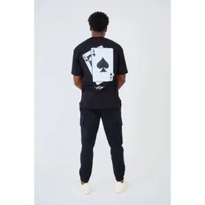 T-shirt oversize imprimé Aarhon Paris Cards image-1