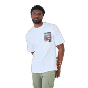 T-shirt oversized estampado Aarhon Paris Vacation image-0