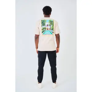 T-shirt oversized estampado Aarhon Paris Holidays image-1