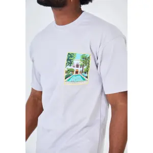T-shirt oversized estampado Aarhon Paris Holidays image-2