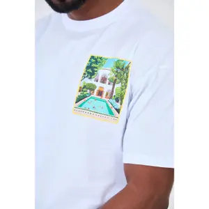 Oversized T-Shirt mit Druck Aarhon Paris Holidays image-2