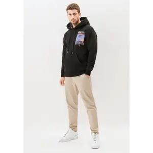 Sweatshirt oversized com capuz estampado Aarhon Paris Sunset image-1