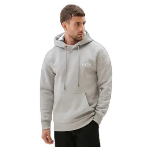 Sweatshirt oversized com capuz estampado Aarhon Paris FXCK image-0