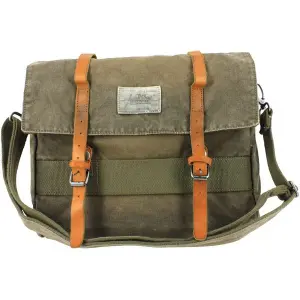 Messenger bag Airborn ABBD coton/cuir image-0