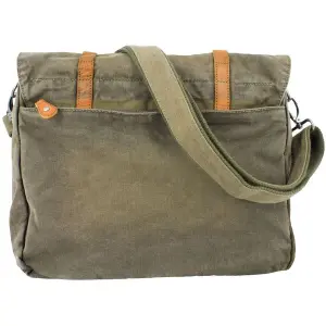 Messenger bag Airborn ABBD coton/cuir image-1