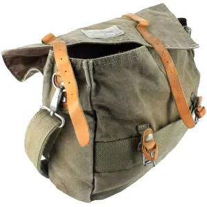 Messenger bag Airborn ABBD coton/cuir image-2