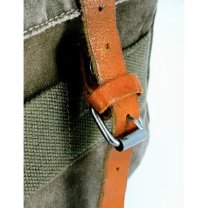 Messenger bag Airborn ABBD coton/cuir image-6