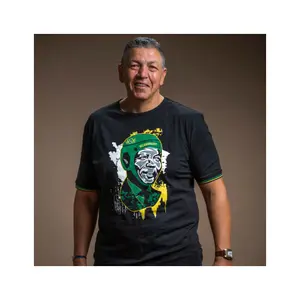 Rugby T-Shirt Hommage an Mandela - abdelatif benazzi Religion Rugby image-1