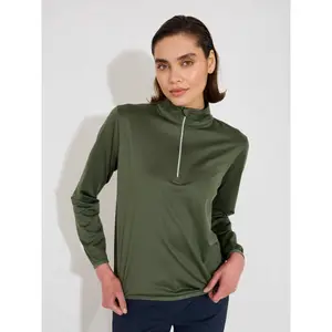 Polaire halfzip mulher Abacus Cradoc image-1