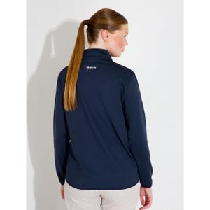 Dames fleece trainingsjack met halve rits Abacus Cradoc image-2