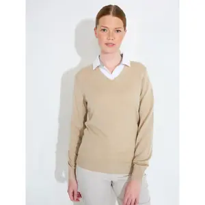Damen V-Ausschnitt Pulli Abacus LDS Liffin image-1