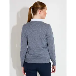 Damen V-Ausschnitt Pulli Abacus LDS Liffin image-2