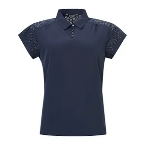 Polo feminino Abacus LDS Manga image-0