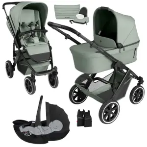 Poussette 3 en 1 avec coque auto calla ABC Design Salsa 5 Air