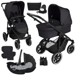 Poussette 3 en 1 avec coque auto calla ABC Design Salsa 5 Air