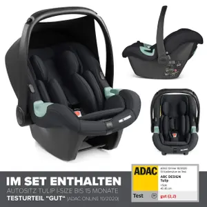 Poussette 3 en 1 avec base isofix ABC Design City Life image-1