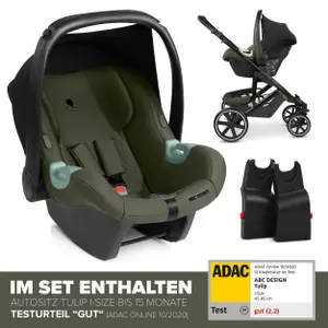 3 in 1 pushchair ABC Design Sierra image-2