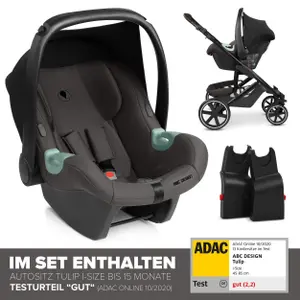 3 in 1 pushchair ABC Design Sierra image-2