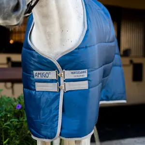 Απομονωτική κουβέρτα σταύλου για άλογα Horseware Amigo Ripstop Stable 50g image-5