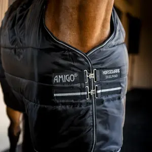 Απομονωτική κουβέρτα σταύλου για άλογα Horseware Amigo Ripstop Plus Stable 350g image-3