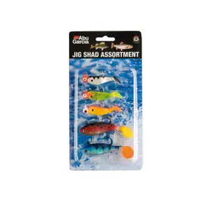 Σετ δολωμάτων Abu Garcia Jig Shad Assortment image-0