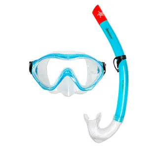 Kids' diving mask and snorkel Abysstar Kiros image-0