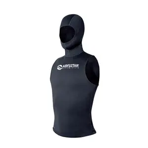 Hooded sleeveless diving top Abysstar 2 mm
