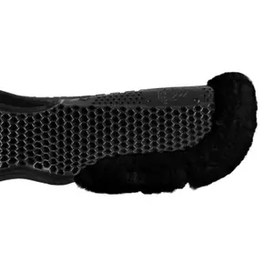 Dämpfer für Pferde aus Wildleder mit hexagonalem Gel Acavallo MF-S WFS image-2