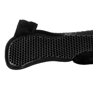 Dämpfer für Pferde aus Wildleder mit hexagonalem Gel Acavallo MF-S WFS image-3