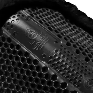 Dämpfer für Pferde aus Wildleder mit hexagonalem Gel Acavallo MF-S WFS image-4