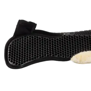 Dessin voor paard van suede met hexagonale gel Acavallo MF-S WFS image-3