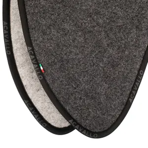 Flat double felt saddle pad Acavallo MF JCCS CW-3DS image-3
