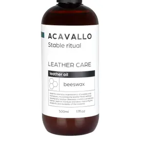 Huile pour cuir en cire d'abeille Acavallo image-1