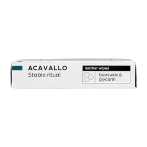 Cleaning Wipes Pack of 40 for Beeswax Leather Acavallo image-2